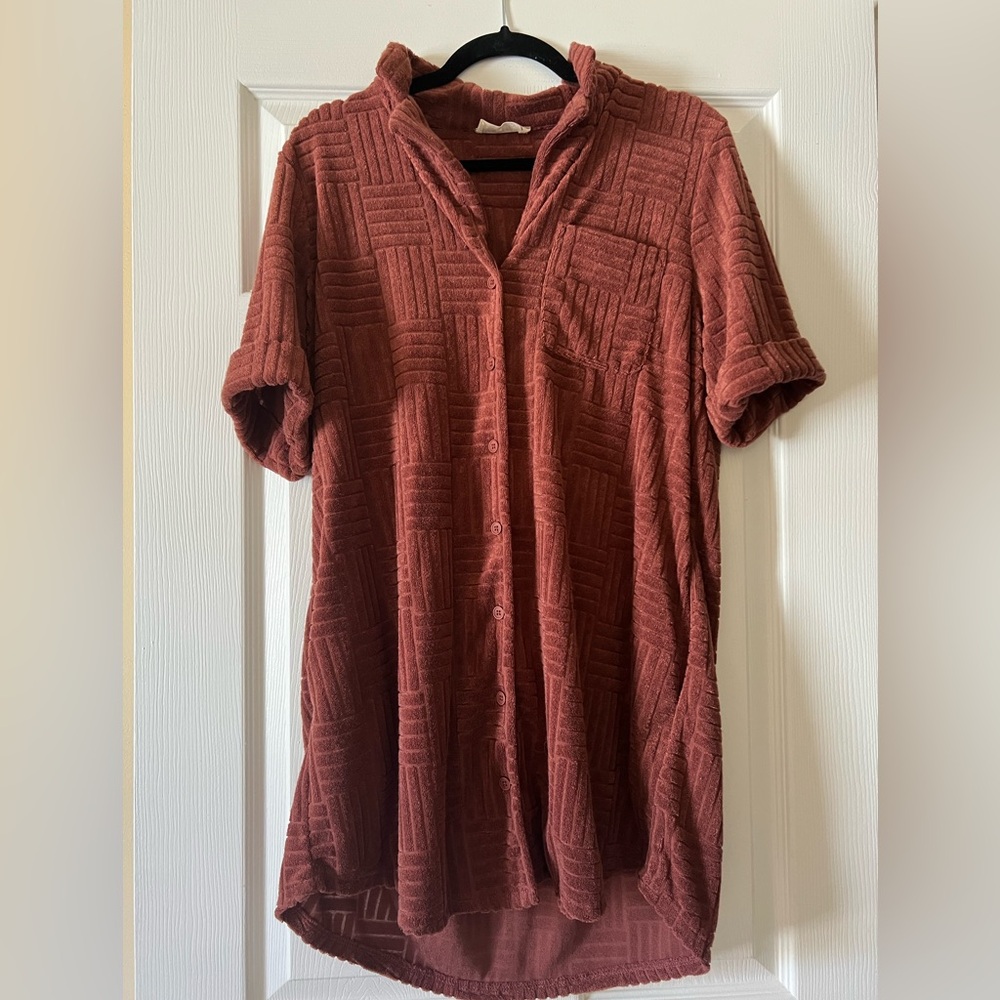 “Spiced Cider Dress” from Lane 201 Boutique